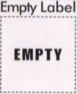 EMPTY LABEL